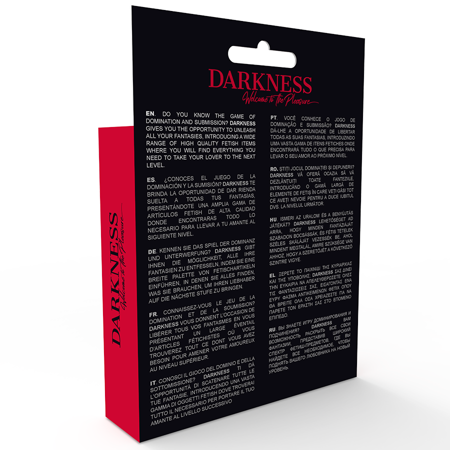Darkness Sensations Harness With Hole - 4