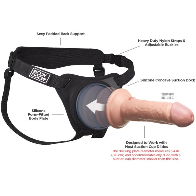 Pipedreams Body Dock Elite Harness - 5