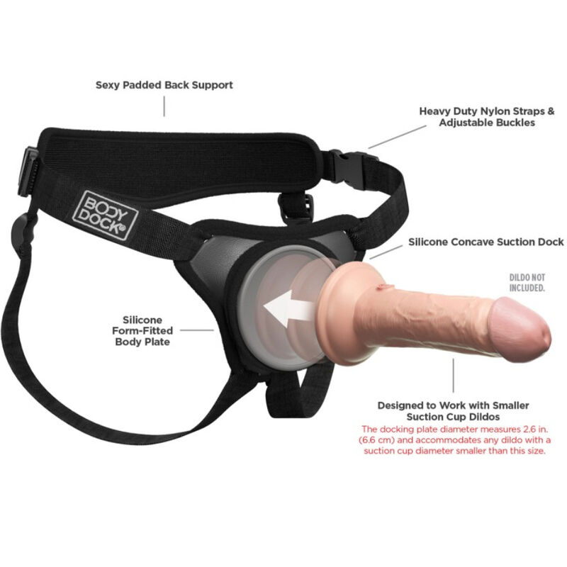 Pipedreams Body Dock Elite Mini Harness - 5
