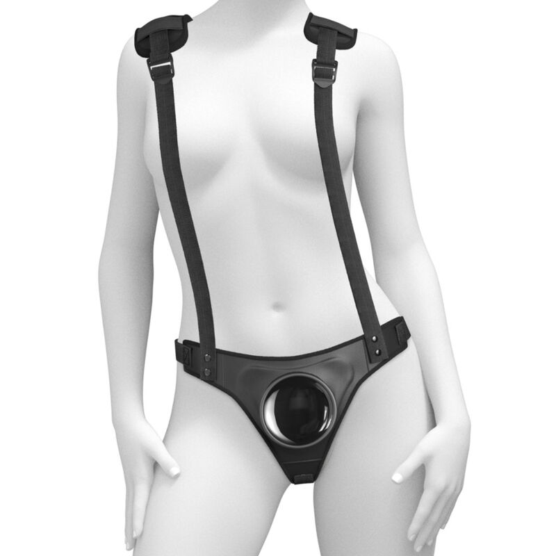 Pipedreams Body Dock Strap On Suspenders - 3