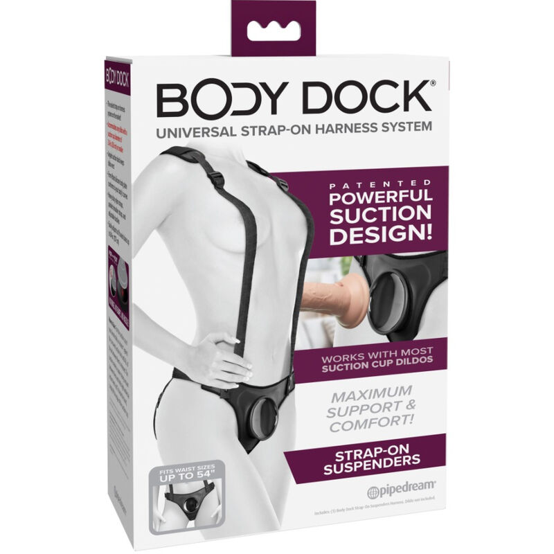 Pipedreams Body Dock Strap On Suspenders