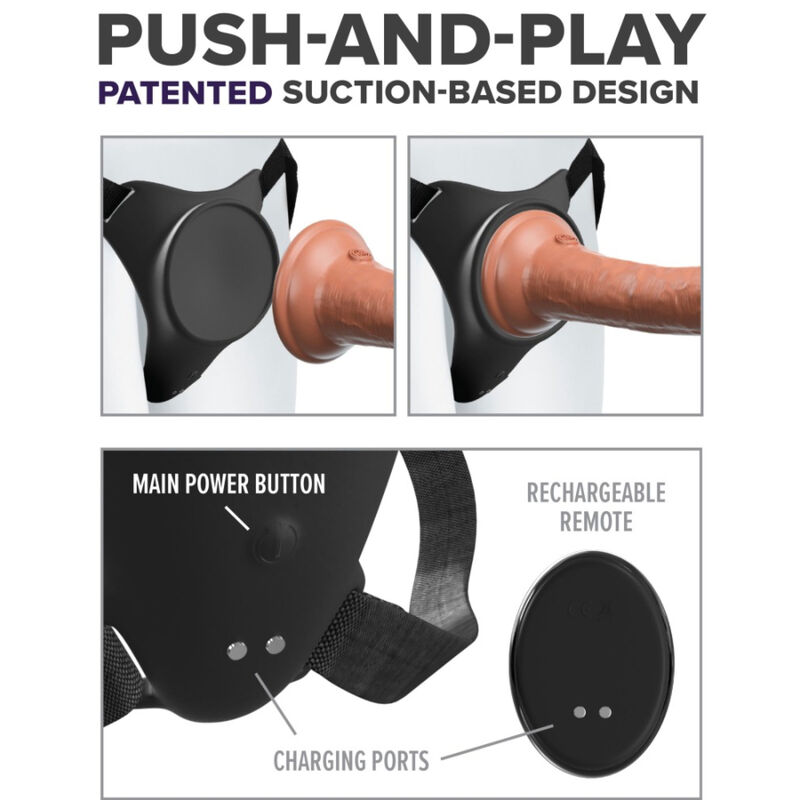 Pipedreams Body Dock G Spot Pro Harness - 4