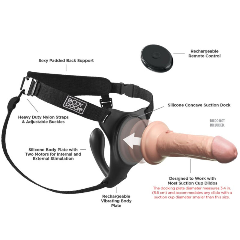 Pipedreams Body Dock G Spot Pro Harness - 5