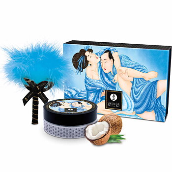 Shunga Body Power Edible Coconut Massage Powder Kit