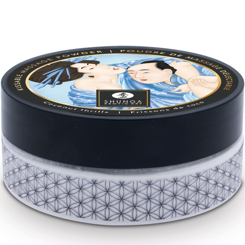 Shunga Body Power Edible Coconut Massage Powder Kit - 2