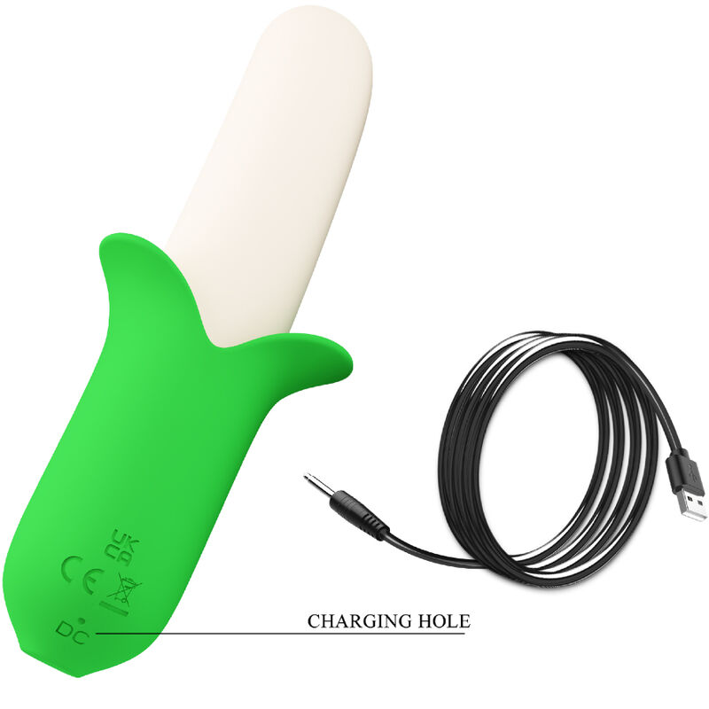 High Tech Pretty Love Banana Knight Super Power 7 Silicone Vibrations - 5