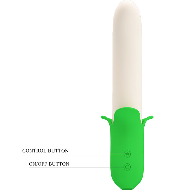 High Tech Pretty Love Banana Knight Super Power 7 Silicone Vibrations - 4