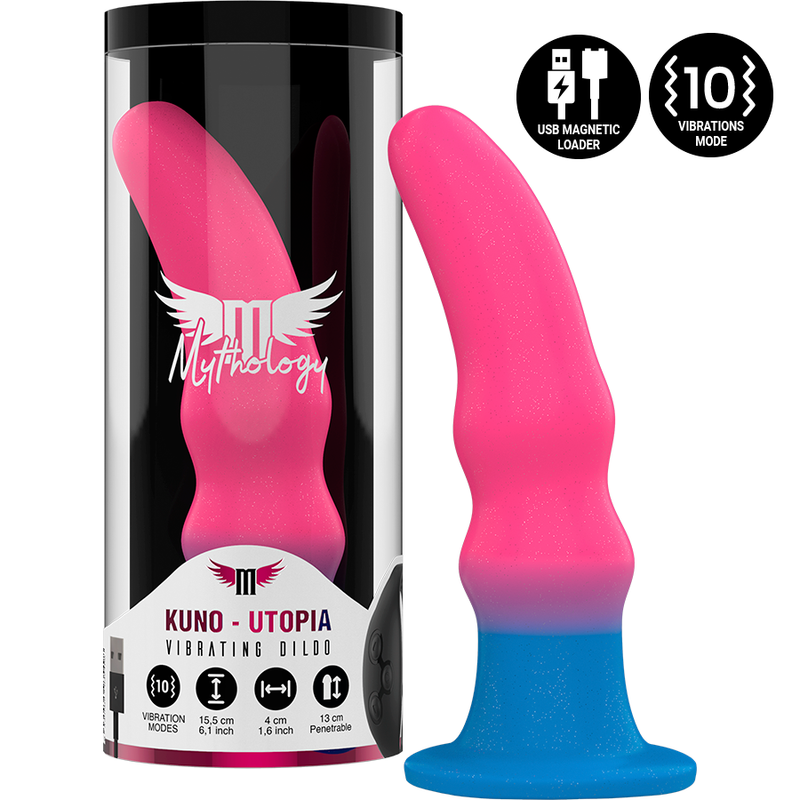 Mythology Fantasy Dildo Kuno Utopia Dildo Vibrator Compatible With Watchme Wireless Technology