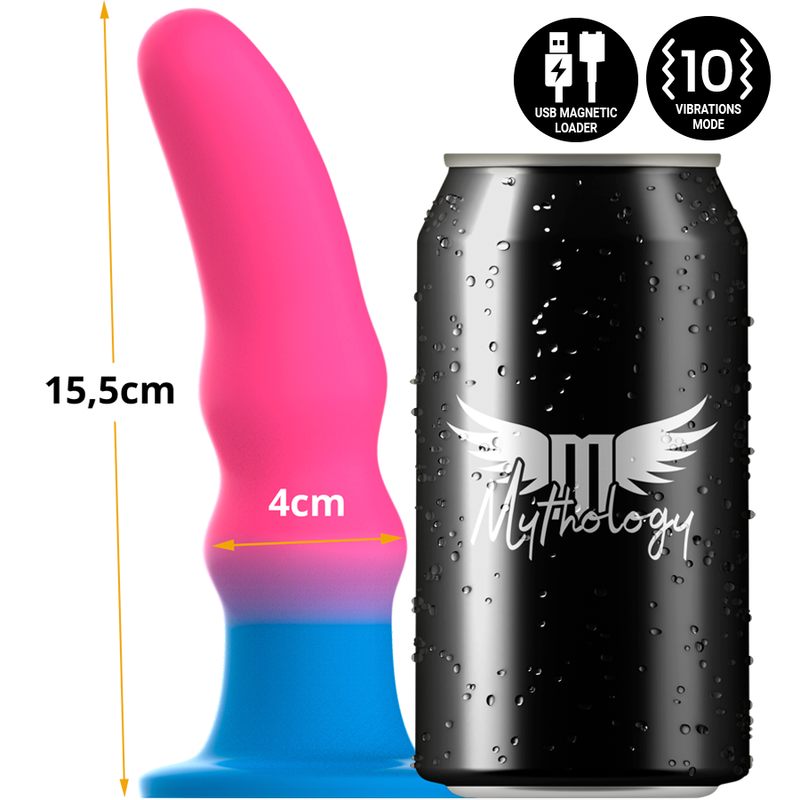 Mythology Fantasy Dildo Kuno Utopia Dildo Vibrator Compatible With Watchme Wireless Technology - 4