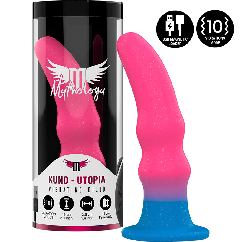 Mythology Fantasy Dildo Kuno Utopia Dildo Vibrator Watchme Wireless Technology Compatible