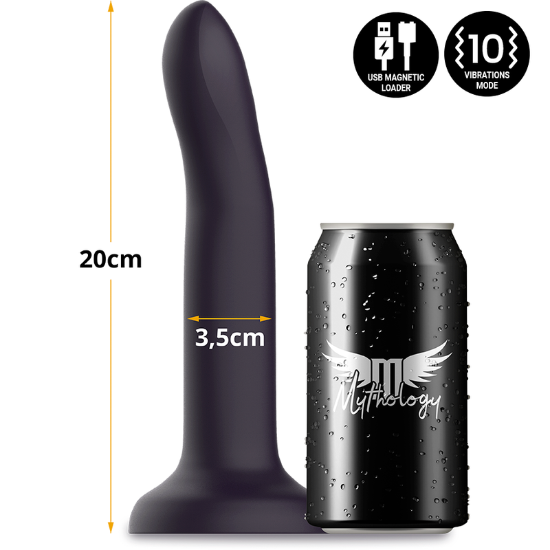 Mythology Fantasy Dildo Duman Mystic Dildo Vibrator Compatible With Watchme Wireless Technology - 4