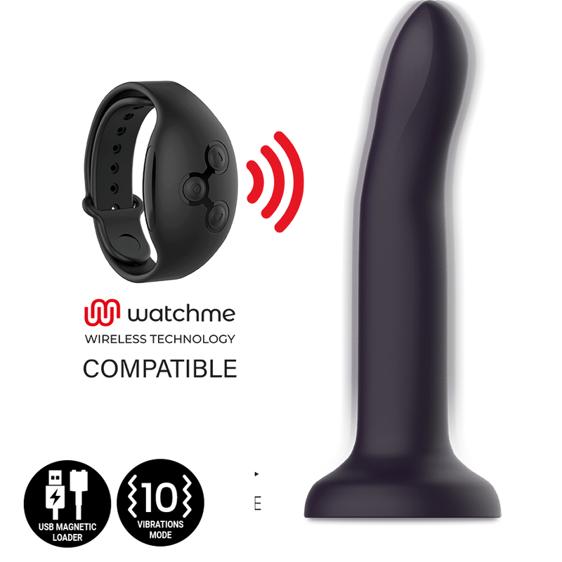 Mythology Fantasy Dildo Duman Mystic Dildo Vibrator Compatible With Watchme Wireless Technology - 3