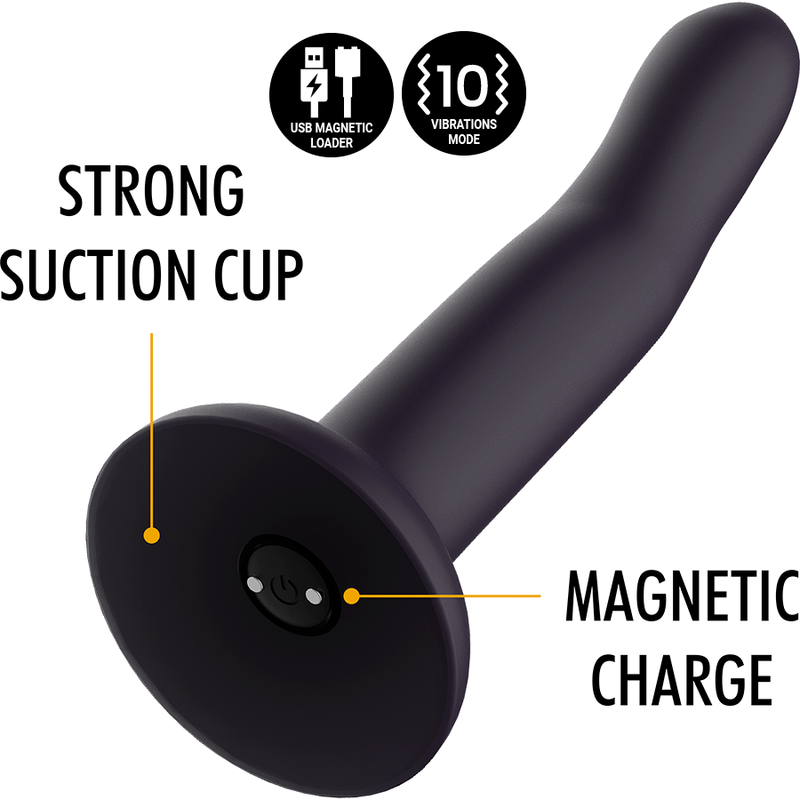 Mythology Fantasy Dildo Duman Mystic Dildo Vibrator Compatible With Watchme Wireless Technology - 2