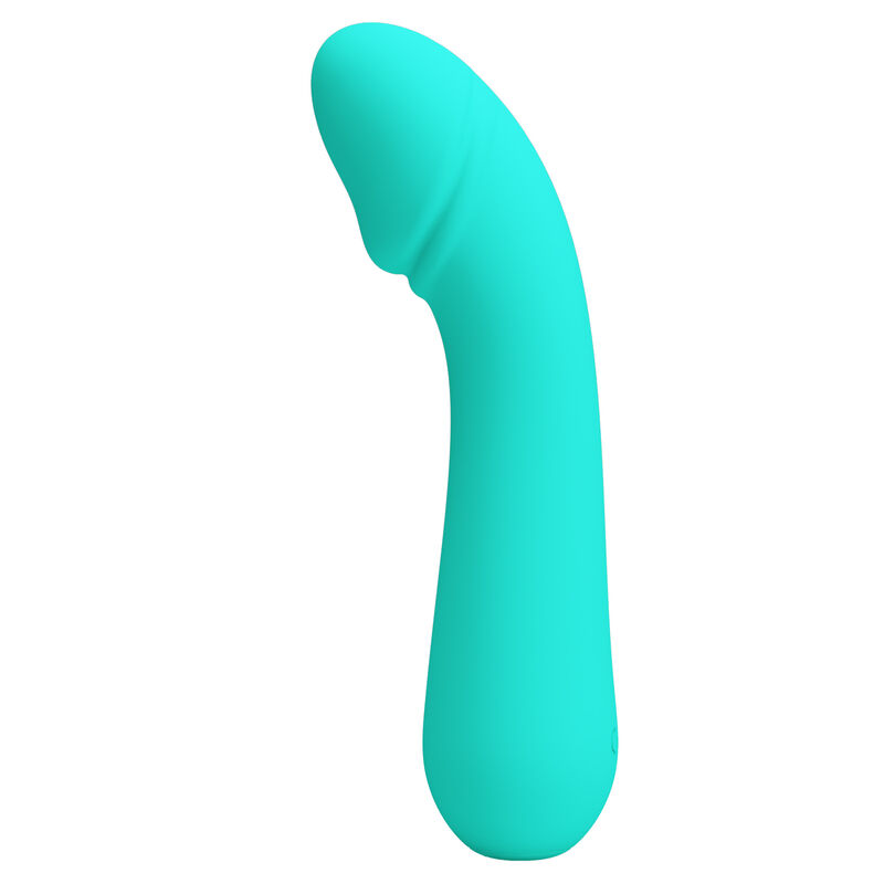 Fun Toys Pretty Love Cetus Rechargeable Vibrator Aqua - 2