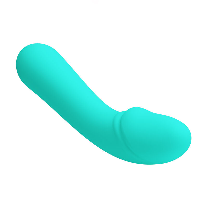 Fun Toys Pretty Love Cetus Rechargeable Vibrator Aqua - 3