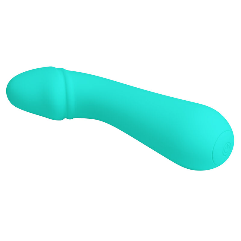 Fun Toys Pretty Love Cetus Rechargeable Vibrator Aqua - 4