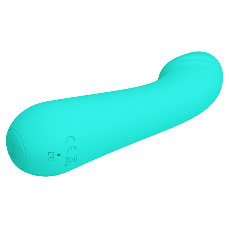 Fun Toys Pretty Love Cetus Rechargeable Vibrator Aqua - 5