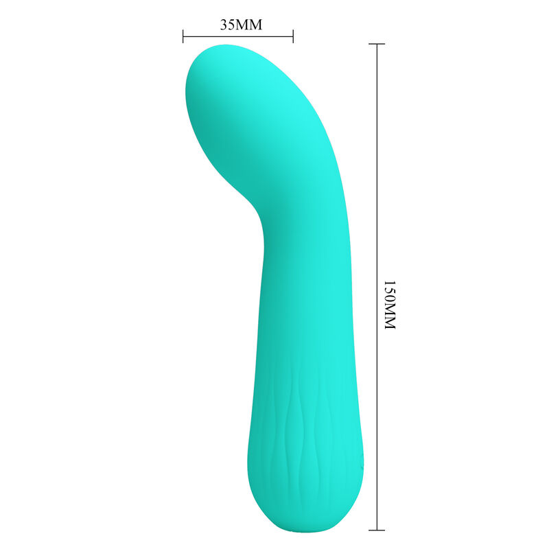 Fun Toys Pretty Love Faun Rechargeable Vibrator Aqua - 5