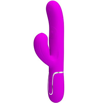 High Tech Pretty Love Perlita Multifunction 3 In 1 G Spot Vibrator Violet