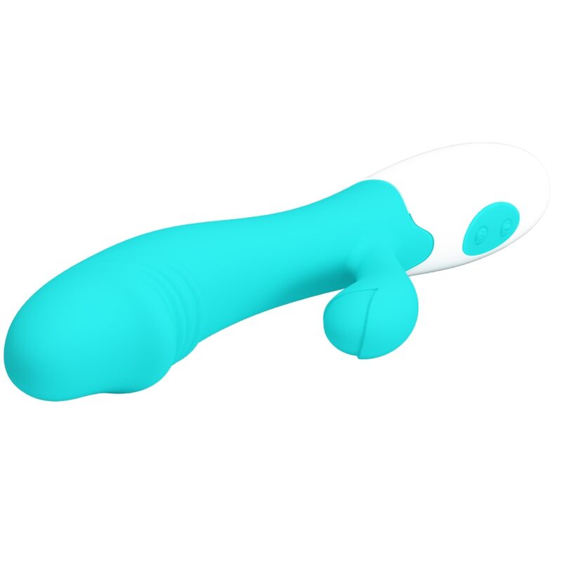 High Tech Pretty Love Snappy G Spot Vibrator Aqua - 5