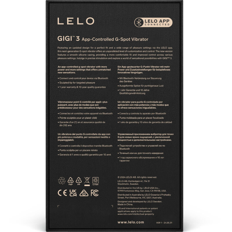 Lelo Gigi 3 Spot Vibrator - 4