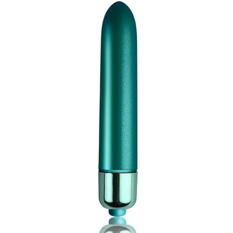 Rocks Off Vibrating Bullet Touch Velvet Peacock Petals