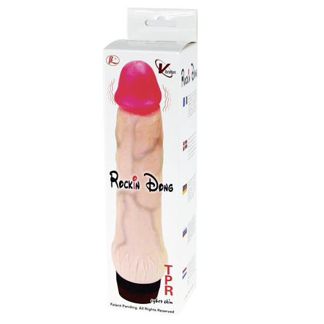 Baile Vibrators Rockin Dong Penis Cyber Skin Ii - 2