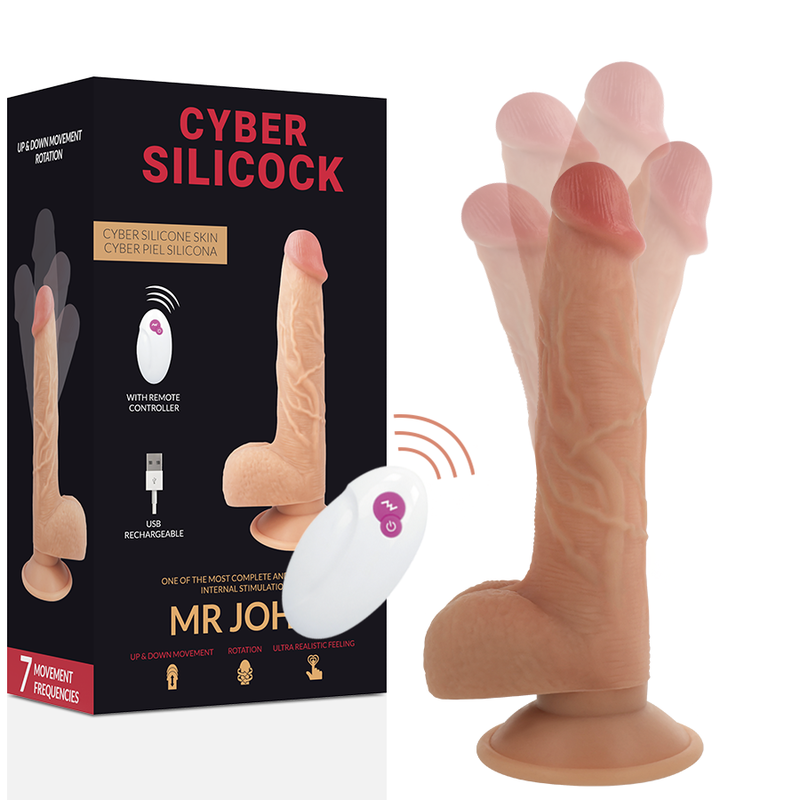 Cyber Silicock Remote Control Realistic MR John 23 88 CM O 4 3 CM