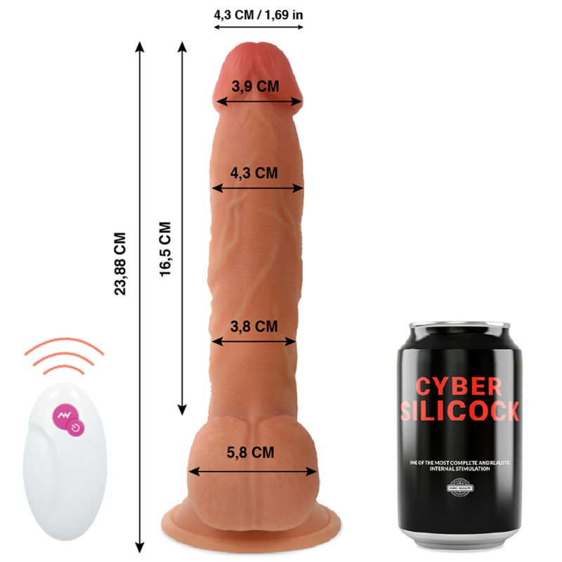 Cyber Silicock Remote Control Realistic MR John 23 88 CM O 4 3 CM - 2