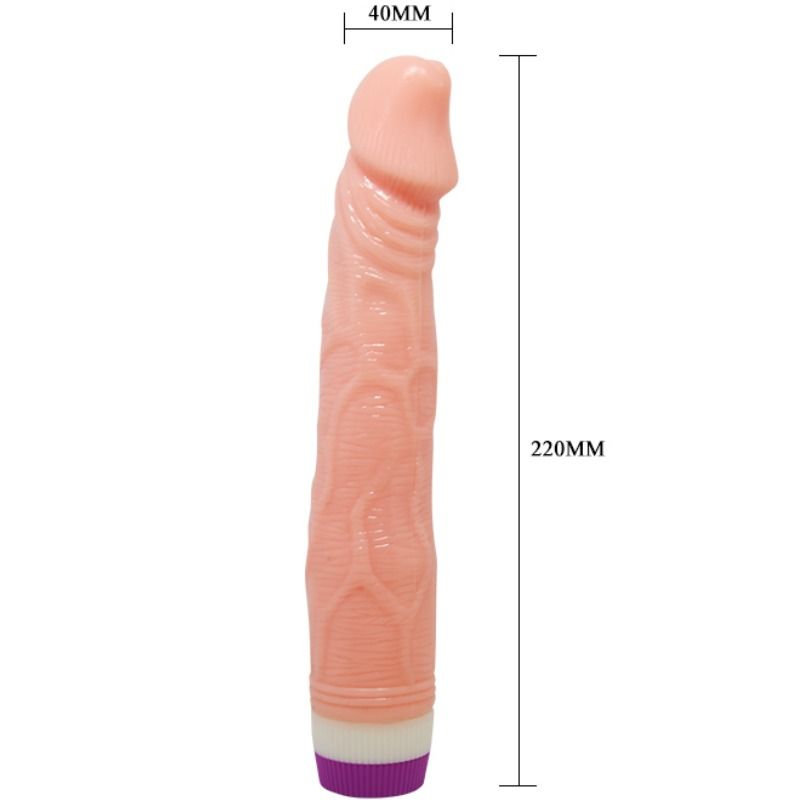 Baile Vibrators Natural Realistic 22 CM - 3