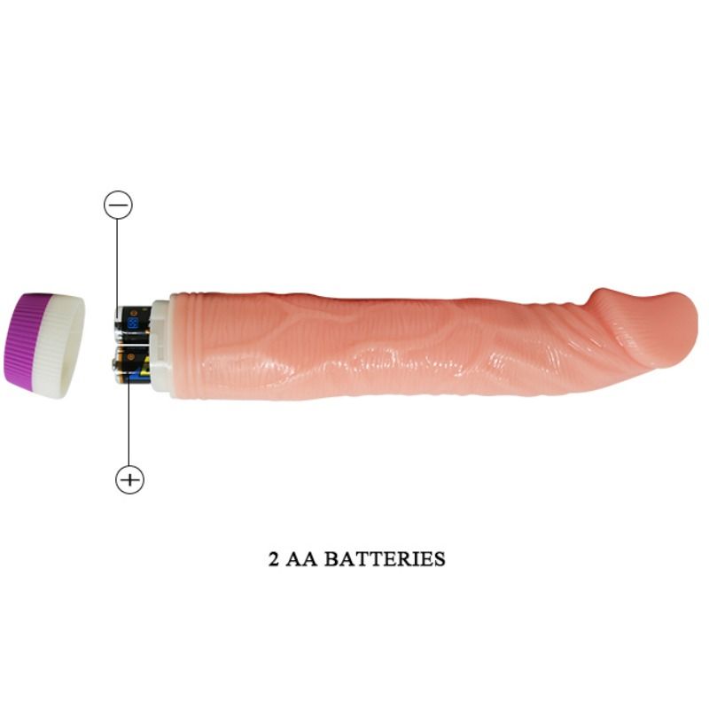 Baile Vibrators Natural Realistic 22 CM - 5
