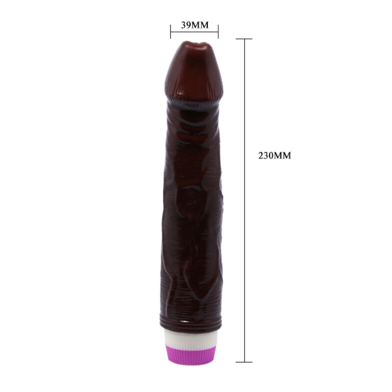 Baile Vibrators Waves Of Pleasure 23 Cm Brown - 3
