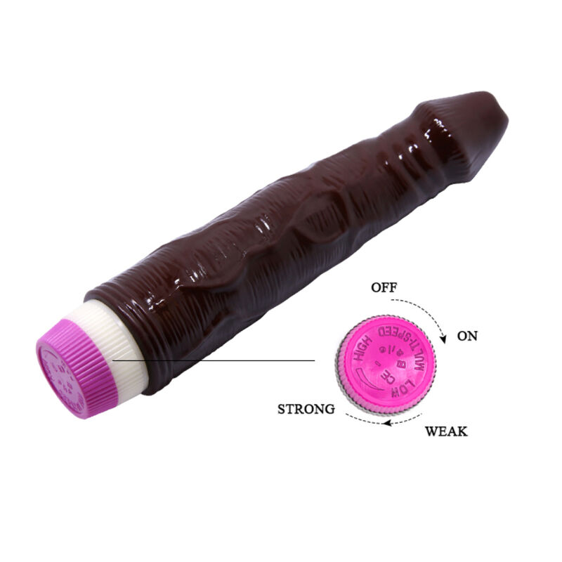 Baile Vibrators Waves Of Pleasure 23 Cm Brown - 4
