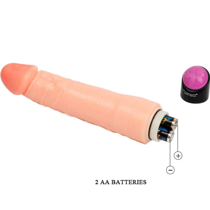 Baile Vibrators Flexible Realistic 25 CM - 4