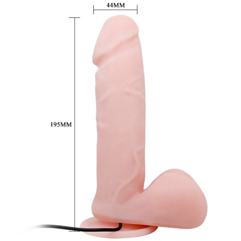 Baile Vibrators Oliver Realistic Dildo With Vibration - 5
