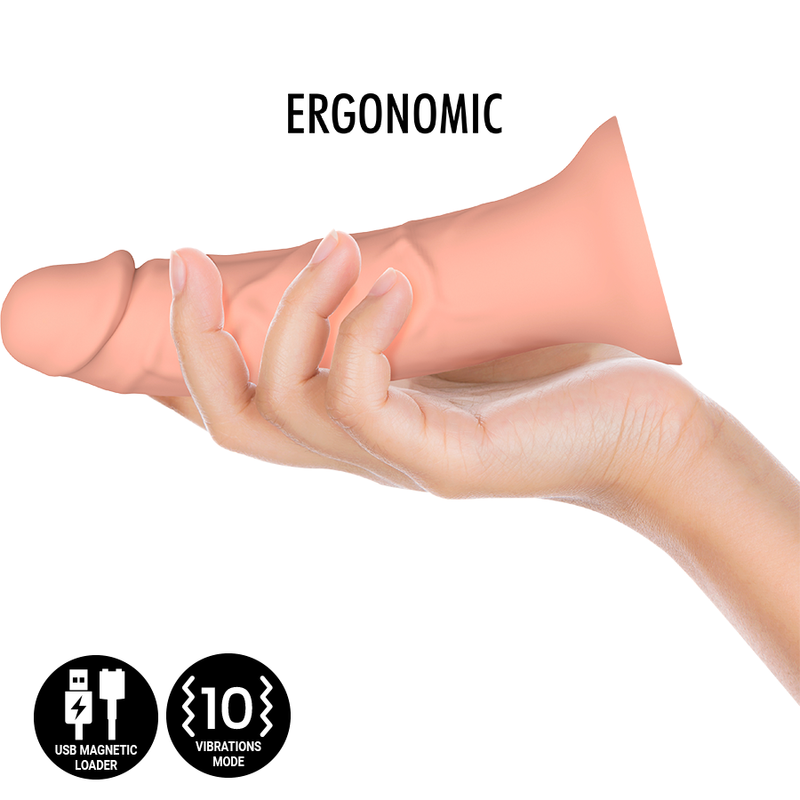 Mythology Fantasy Dildo Asher Original Dildo Vibrator Compatible With Watchme Wireless Technology - 3