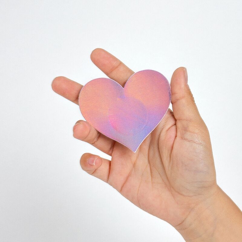 Secretplay Fetish Play Wow Boobs Heart Nipple Covers - 4