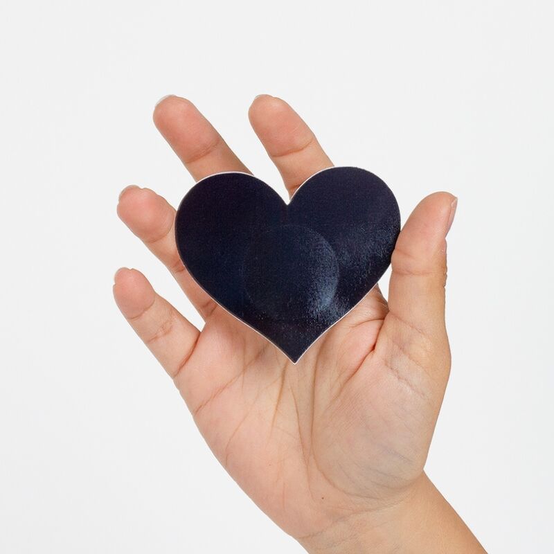Secretplay Fetish Play Wow Boobs Heart Nipple Covers - 3