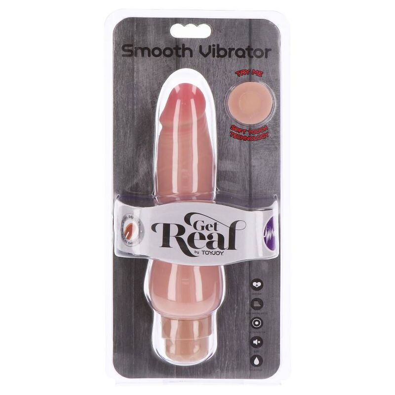 Get Real Dual Density Smooth Vibrator Skin - 4