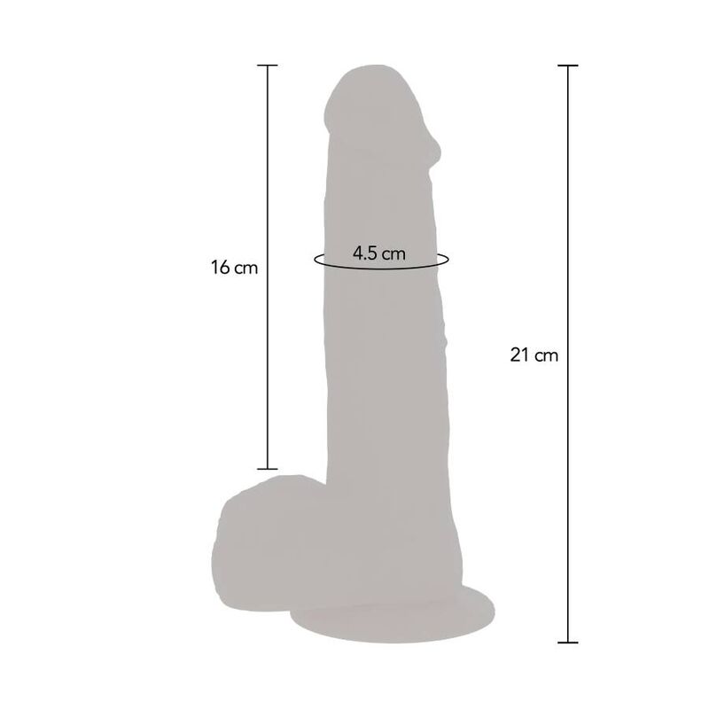 Get Real Rotating Beads Vibrating Dildo Skin - 5