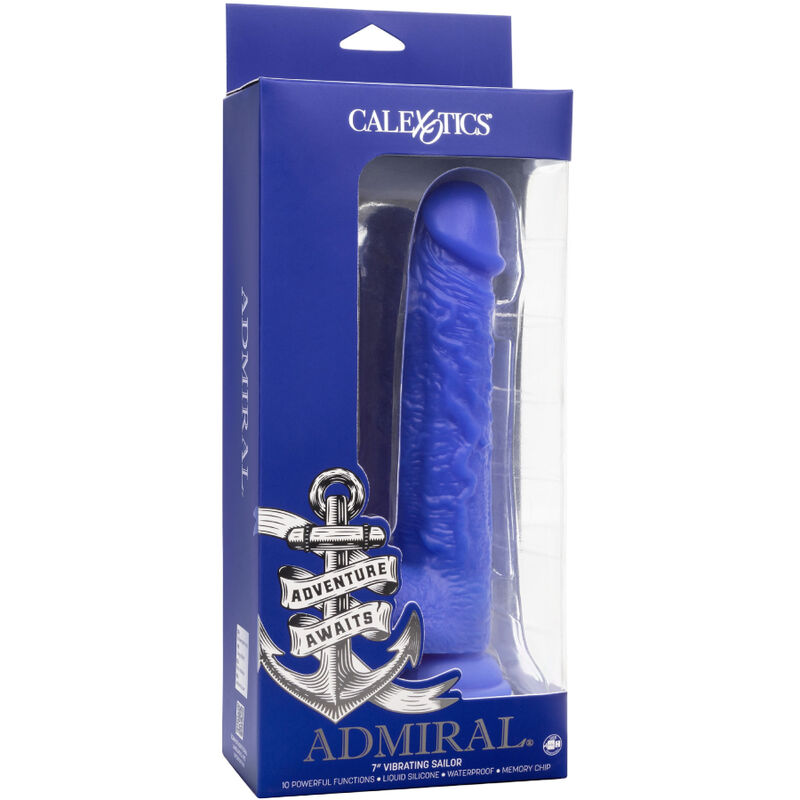Calexotics Admiral Sailor Realistic Dildo Vibrator - 5