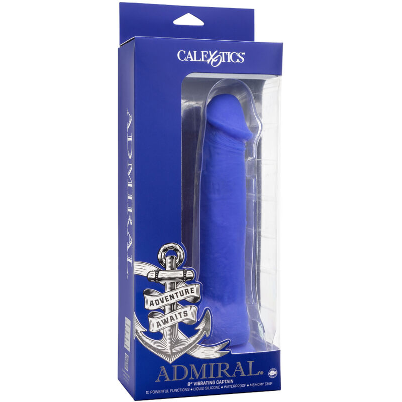 Calexotics Admiral Captain Realistic Dildo Vibrator - 5