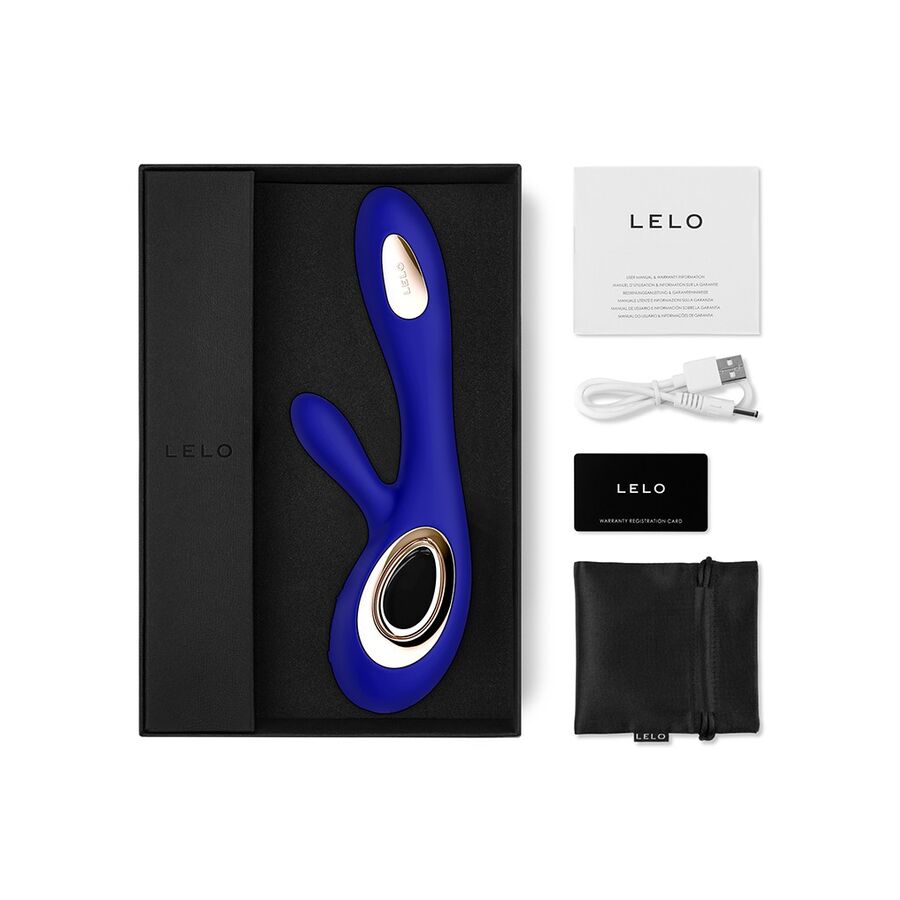 Lelo Soraya Wave Vibrator Rabbit Midnight - 3