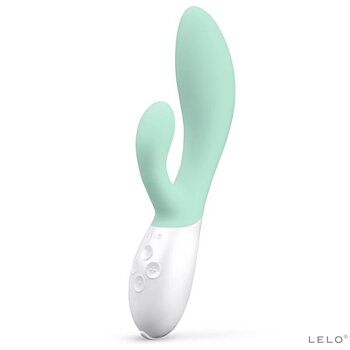 Lelo Ina 3 Rabbit Vibrator Luxury Seaweed