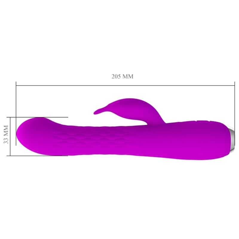 High Tech Pretty Love Molly Vibrator With Rechargeable Rotation - 3