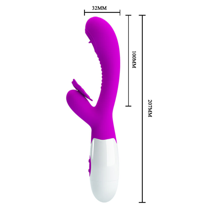 High Tech Pretty Love Moth Licking Vibrating Lilac - 3
