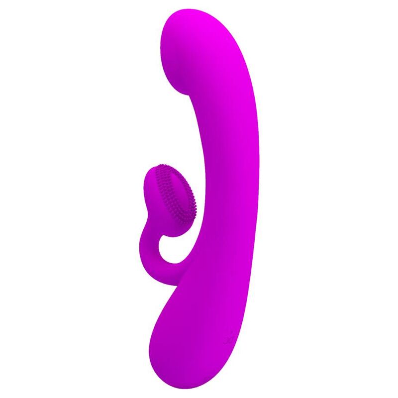 High Tech Pretty Love Sincere Silicone Clitoral Vibrator And Sucker - 3