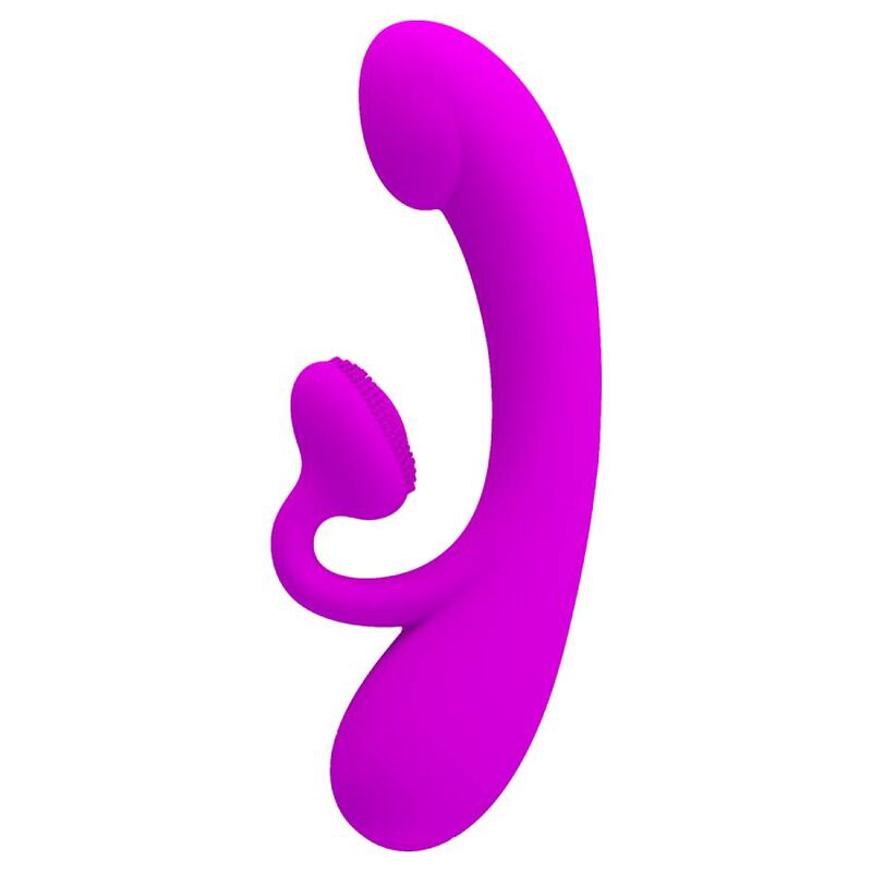 High Tech Pretty Love Sincere Silicone Clitoral Vibrator And Sucker - 4