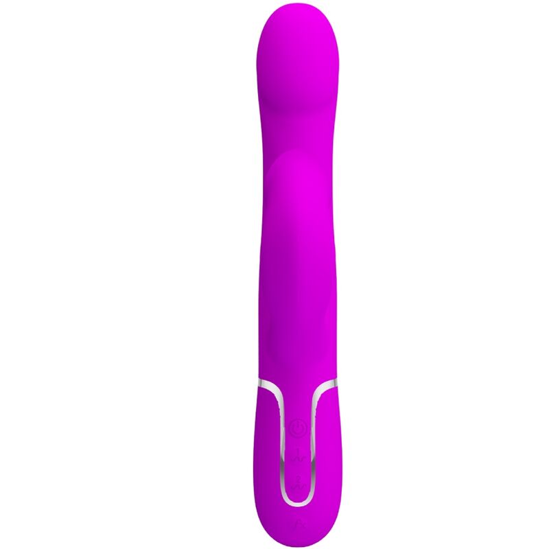 High Tech Pretty Love Rabbit Vibrator Pearls Violet - 2