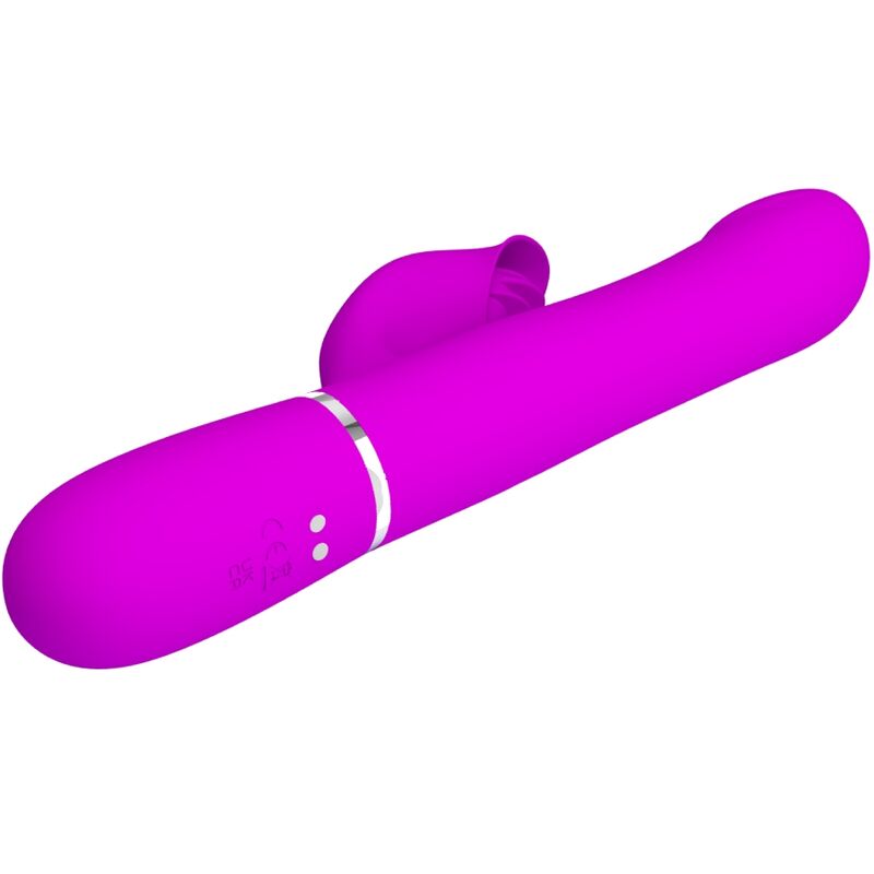 High Tech Pretty Love Rabbit Vibrator Pearls Violet - 5